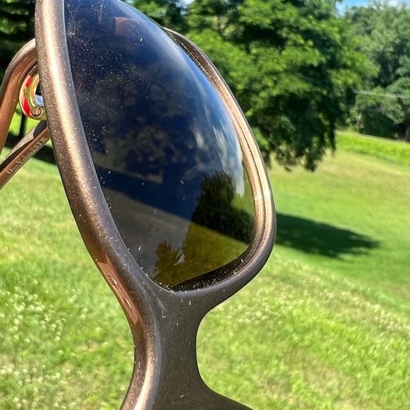 NWT Christian Dior Volute 2 STR Sunglasses 🤎Bronze with Rhinestone Temples 💎🤎 - Picture 14 of 16